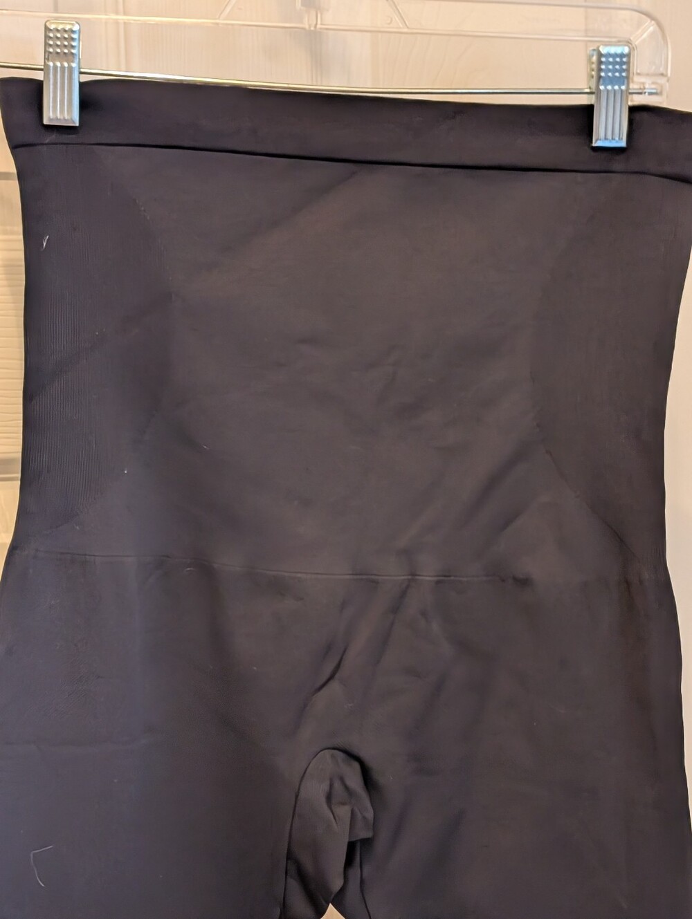 Empetua XL Black High Waist Shaping Leggings | Tummy Control Compression ‎ (K22) - Picture 2 of 10